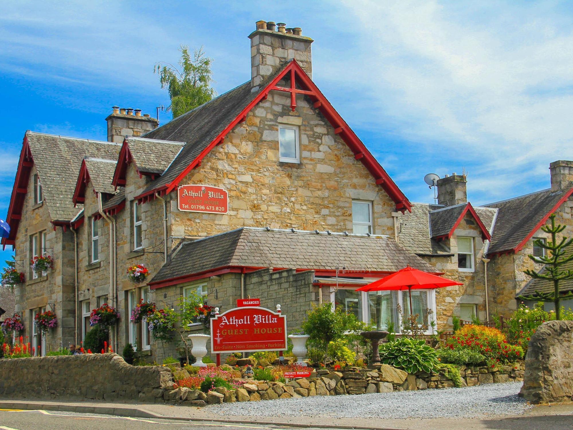 Atholl Villa Guest House Pitlochry Kültér fotó